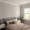 Ekena Millwork 48H x 1/2T Adjustable PVC Slat Wall Panel Kit w/ 2W Slats, Unfinished contains 22 Slats SWP66X48X0500UN - alternate 3